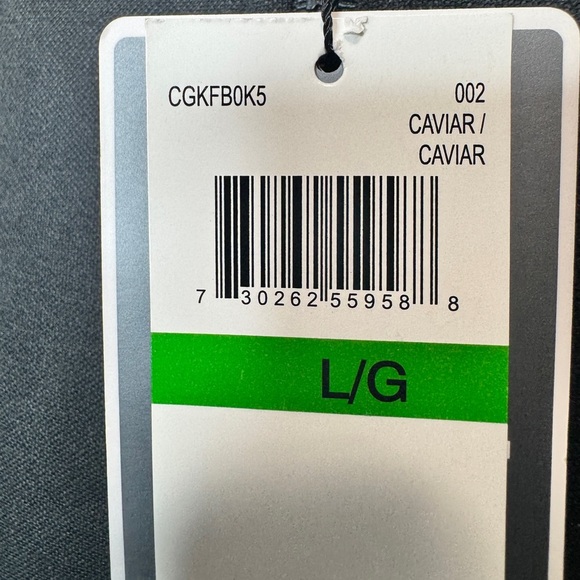 Callaway Long Sleeve Ottoman 1/4 Zip Pullover Black - Picture 8 of 10